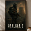 S.T.A.L.K.E.R Game Poster – Self-Stick HD Waterproof Wall Art Wall Art Poster Axl White11 40X50cmNoframe