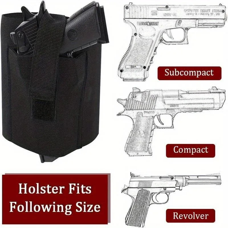 Universal Ankle Leg Holster – Nylon Concealed Carry Gun Pouch Ankle Gun Holster Axl