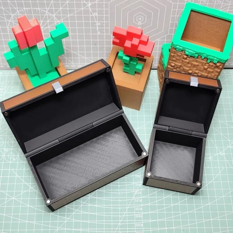 Magnetic Storage Box – Modern Desktop Organizer & Décor Magnetic Storage Box Axl