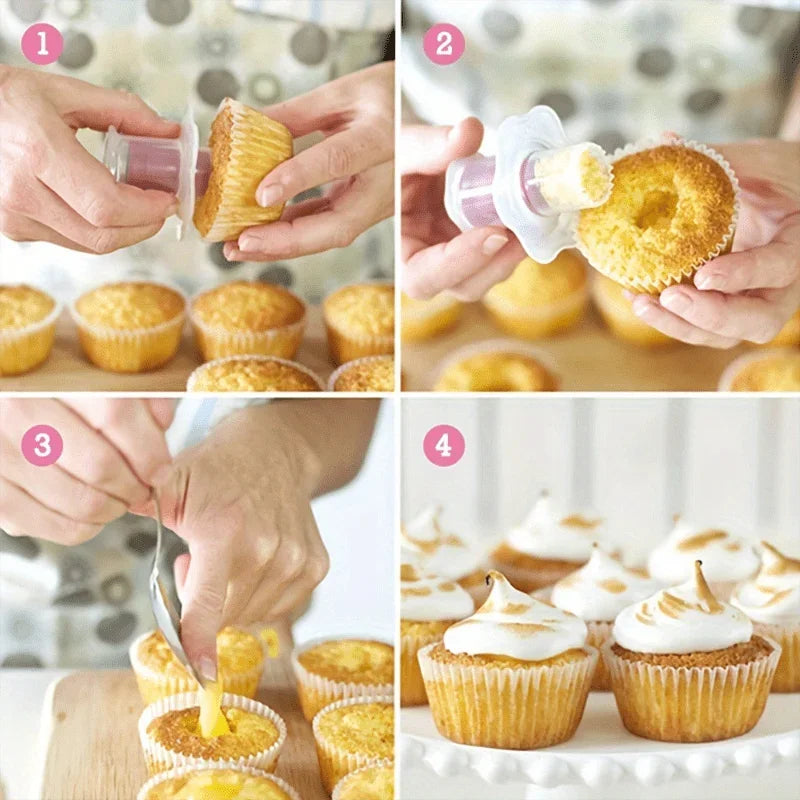 Reusable Cupcake Corer Tool – 2 Pack for Filled Cupcakes Cupcake Corer Tool Axl