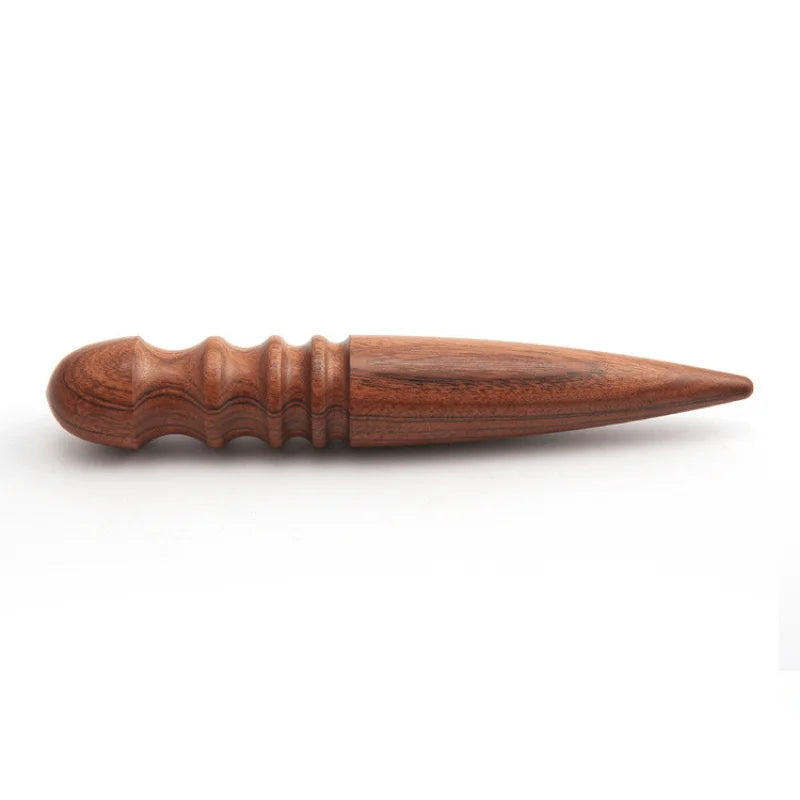 Leathercraft Edge Trimmer & Polishing Sandalwood Stick Leathercraft Tool Axl Red sandalwood