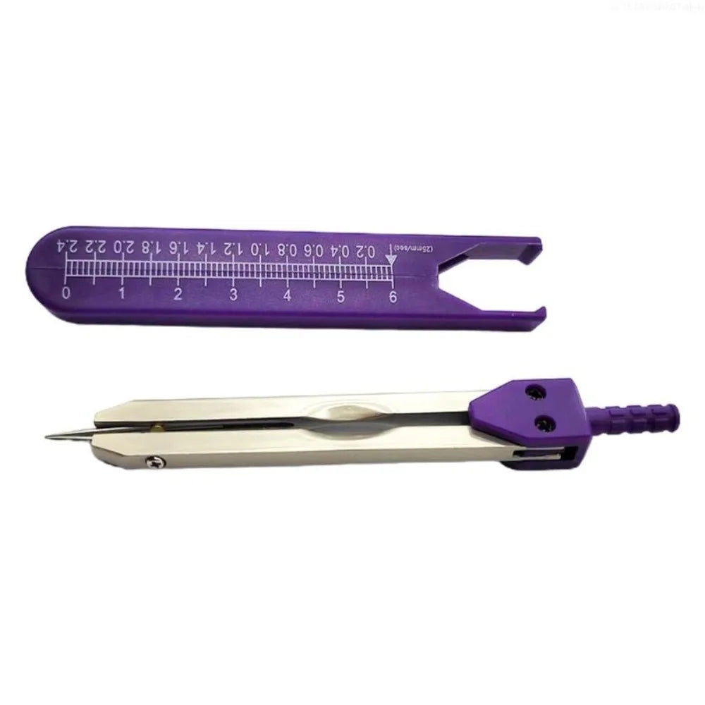 Metal ECG Calipers – Precision Graduated Measuring Compass Measuring Calipers Axl Purple