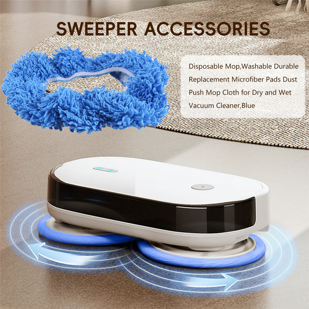 Washable Microfiber Mop Replacement Pads – Dry & Wet Cleaning Mop Replacement Pad Axl