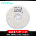 0603 10nF X7R SMD Capacitor 4000pcs Reel – 25V/50V SMD Capacitor Reel Axl 0603 103 50V