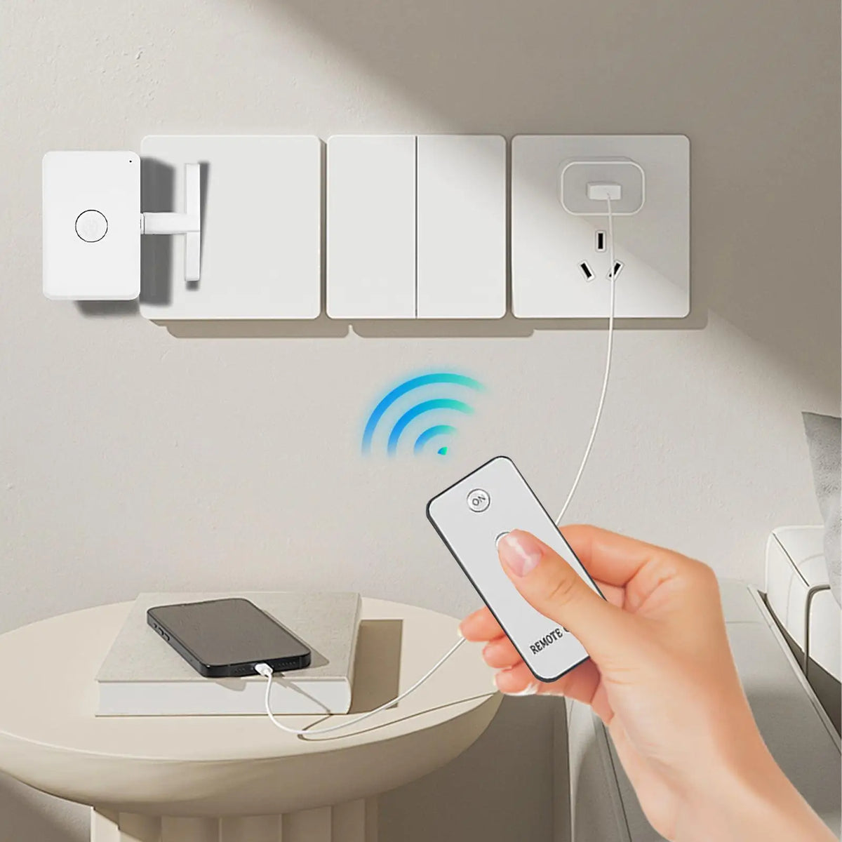 Wireless Remote Button Pusher – Smart Light Switch Controller Smart Remote Switch Axl