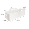 Multifunctional Desktop Storage Box – Cosmetics & Desk Organizer Desktop Storage Organizer Axl White