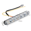 Universal DC 12V LED Daytime Running Lights with Turn Signal LED Daytime Running Lights Axl white yellow