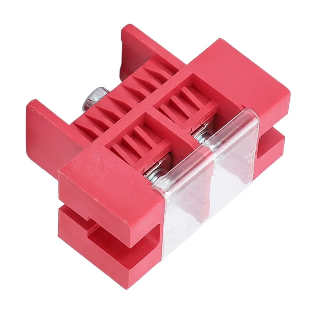 5-Pack Copper Terminal Block High-Current Flame-Retardant PA Cover Electrical Terminal Block Axl