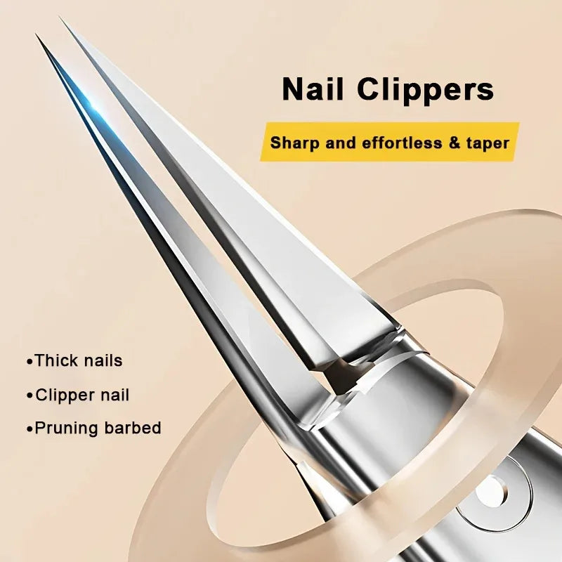 Professional Toenail Clipper – Stainless Steel Thick Nail Cutter Toenail Clipper Axl