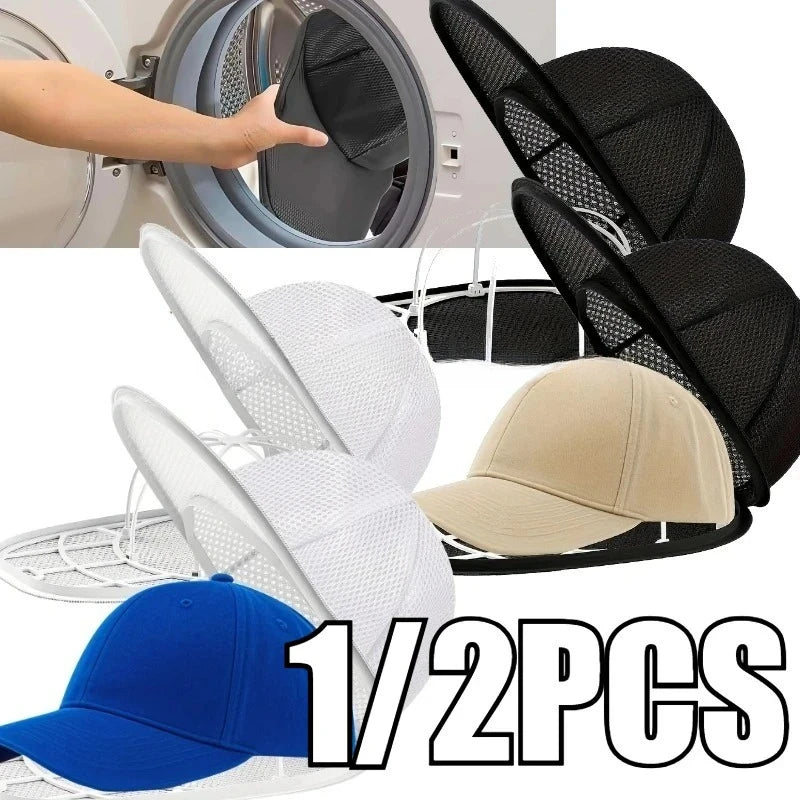 Hat Washing Bag – Anti-Deformation Mesh Baseball Cap Cleaner Cap Washing Bag Axl
