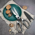 Multifunctional Kitchen Scissors – Heavy Duty Stainless Steel Kitchen Shears Axl Stainless steel