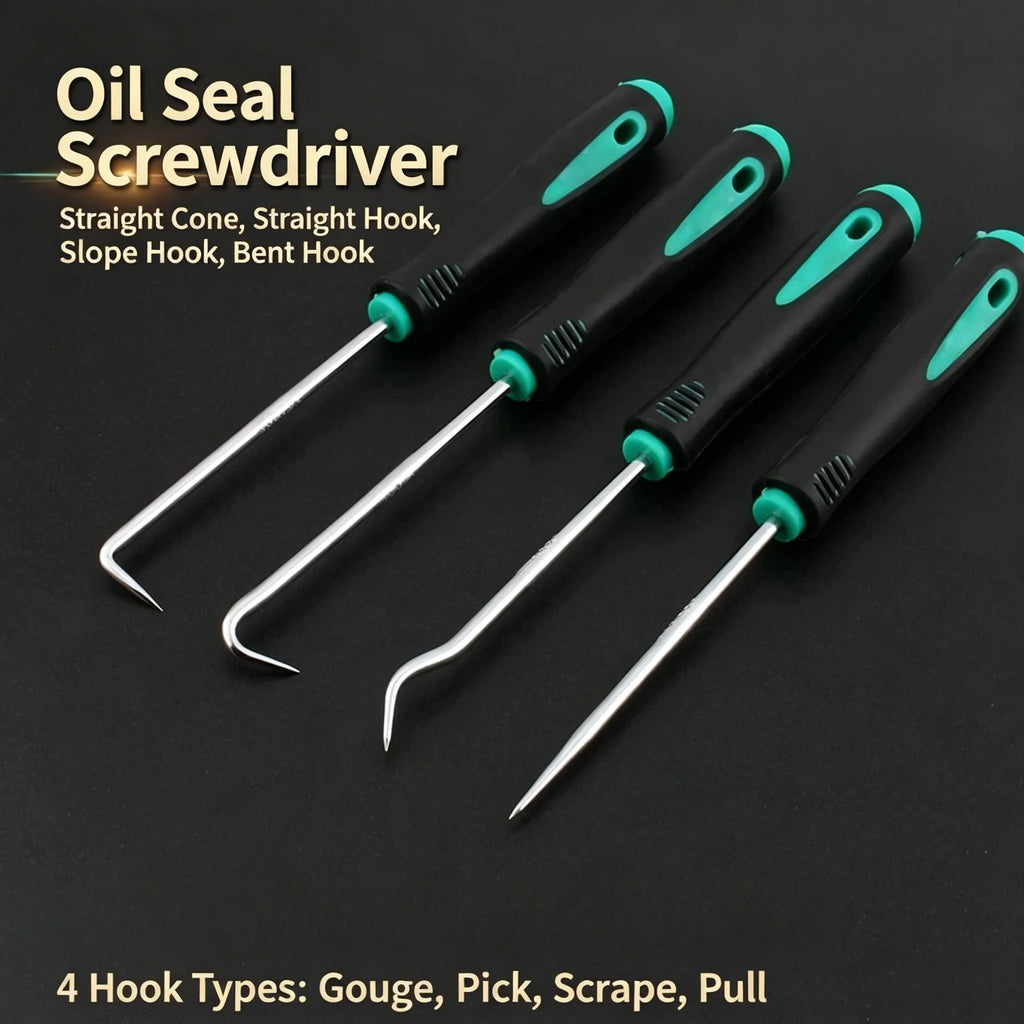 Precision Pick & Hook Set – O-Ring Oil Seal Remover Tool Kit Pick & Hook Tool Set Axl