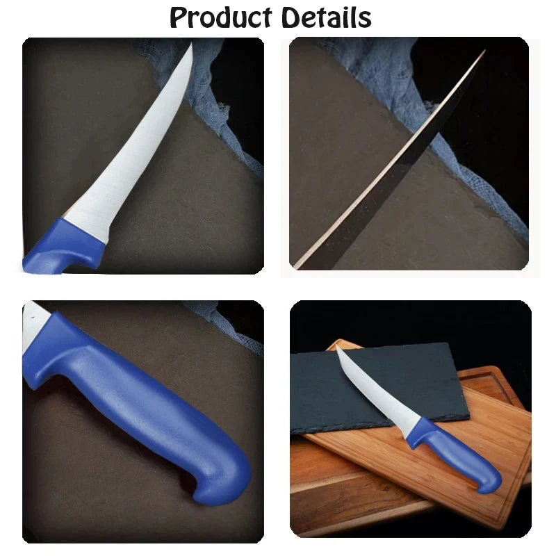 Professional Boning Knife – Sharp Stainless Steel Butcher Knife Boning Knife Axl