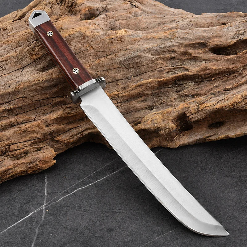 Japanese Chef's Knife – Stainless Steel Cleaver & Wood Handle Chef's Kitchen Knife Axl
