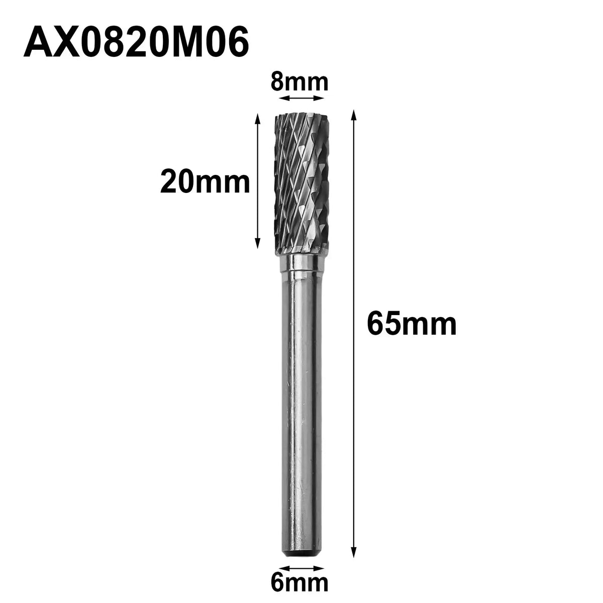 Carbide Rotary Burr Bit – Metal Grinding & Milling Cutter Rotary Burr Bit Axl 8mm China Mainland