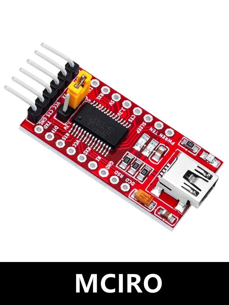 FT232RL FTDI USB to TTL Serial Adapter 3.3V 5V Arduino Module USB Serial Adapter Axl MICRO