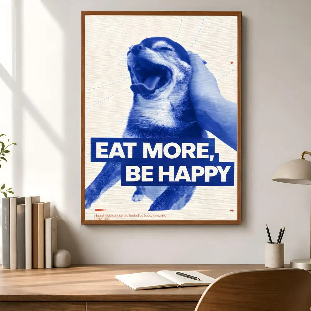 Peel & Stick Waterproof PVC Wall Poster – Abstract Animal Art Wall Art Poster Axl