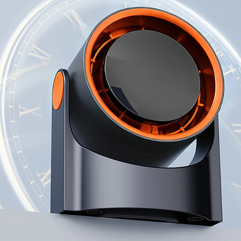 Desktop & Wall Mount Small Fan – 100-Speed LCD Display Desktop Wall Fan Axl
