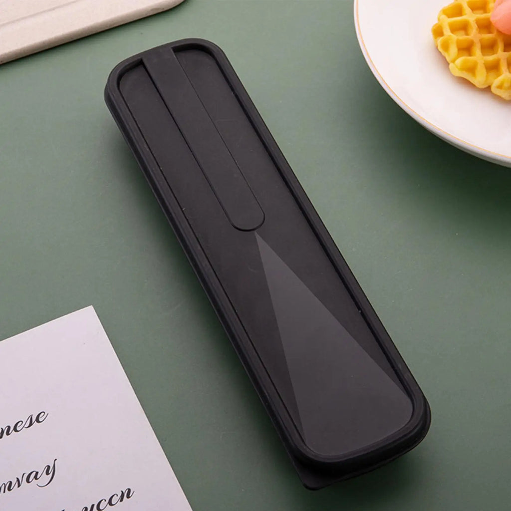 Portable Waterproof Utensil Case – Travel Flatware Organizer Utensil Storage Case Axl