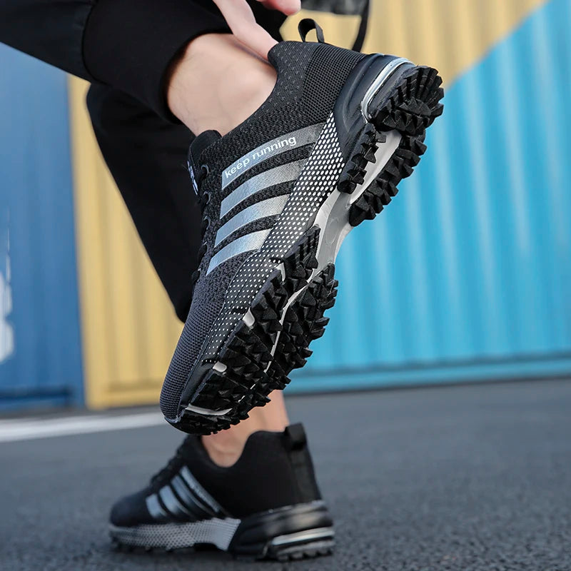 AZGB Men's Breathable Mesh Running Sneakers | Lightweight Running Sneakers Axl