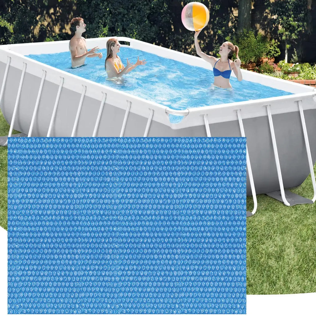Rectangular Pool Bubble Cover – Heat Retention & Dustproof Pool Cover Axl