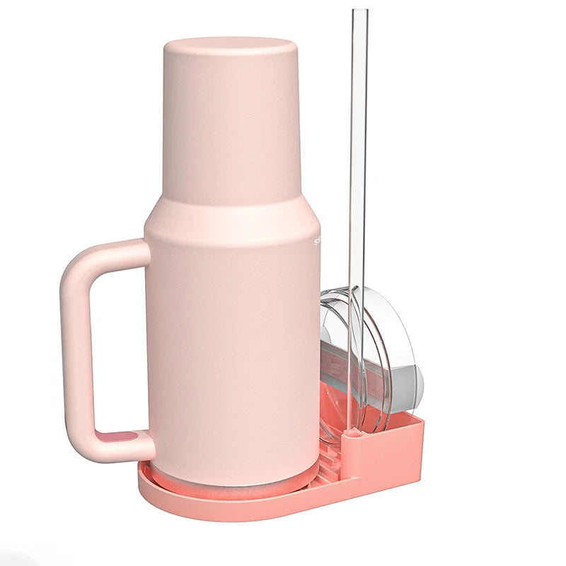 Silicone Cup Drying Rack with Drip Tray | Mug & Bottle Holder Cup Drying Rack Axl