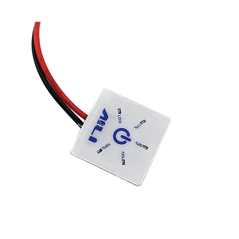 5-Pack Lithium Battery Indicator 1S 2S 3S LED Voltage Display Battery Indicator Module Axl