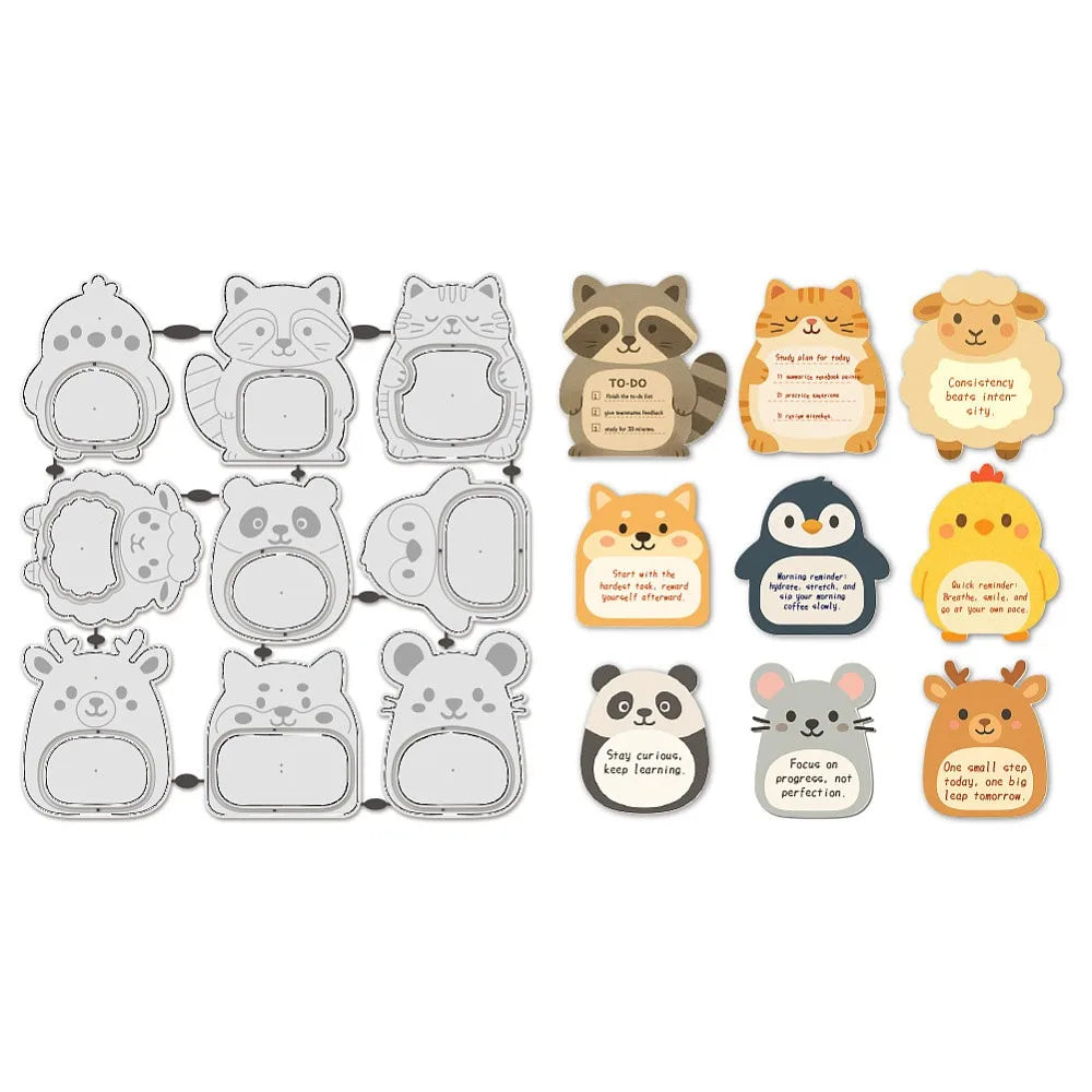 Animal Carbon Steel Cutting Dies – DIY Scrapbooking Stencils Craft Cutting Dies Axl AECH04-19236