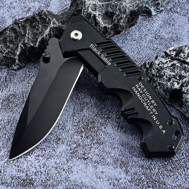 Stainless Steel Folding Pocket Knife – Portable Fruit Knife Folding Pocket Knife Axl
