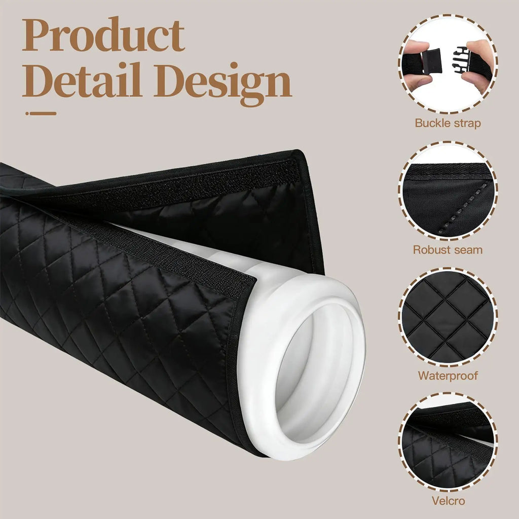Portable AC Hose Insulation Cover | Waterproof Sleeve & Straps AC Hose Cover Axl