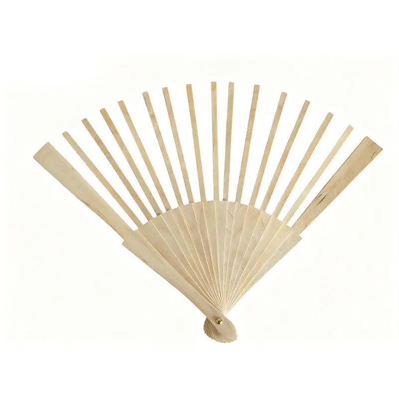 DIY Bamboo Folding Fan Kit – Unfinished Japanese Style Craft DIY Craft Fan Kit Axl