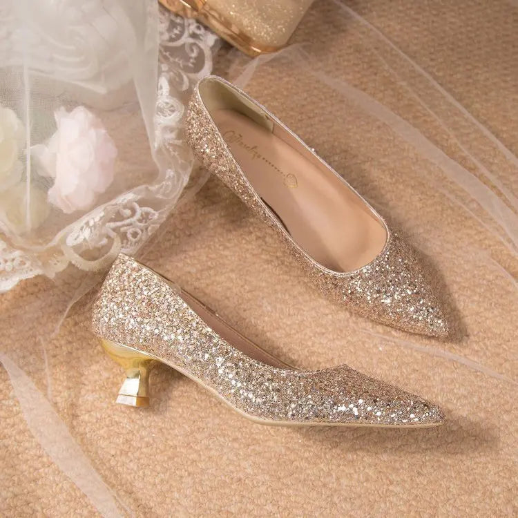 Crystal Wedding High Heels – Bridal Stiletto Pumps for Women Bridal Stiletto Heels Axl