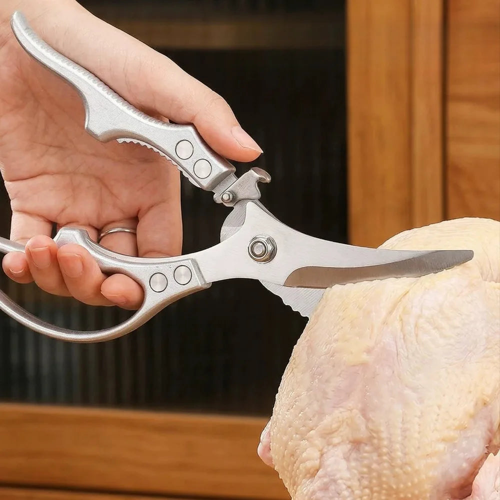 PLYS Heavy-Duty Stainless Steel Kitchen Scissors | Bone & Fish Kitchen Scissors Axl
