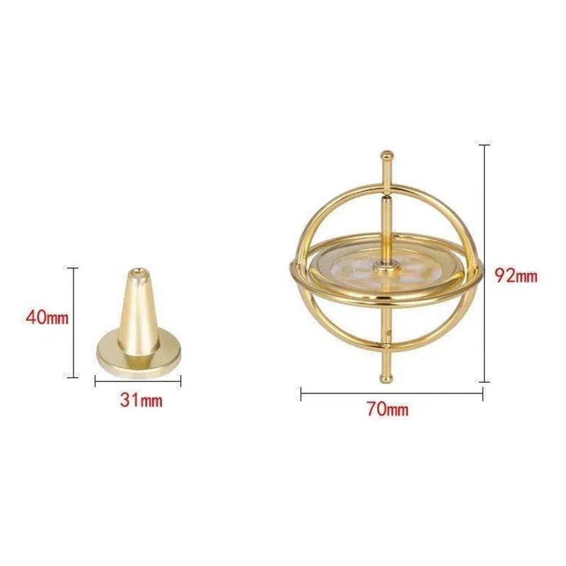 Self-Balancing Anti-Gravity Gyroscope Finger Top Toy Gyroscope Spinning Top Axl