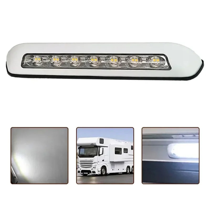12V LED Awning Porch Light 8W – RV Caravan Camper Wall Lamp LED Awning Light Axl