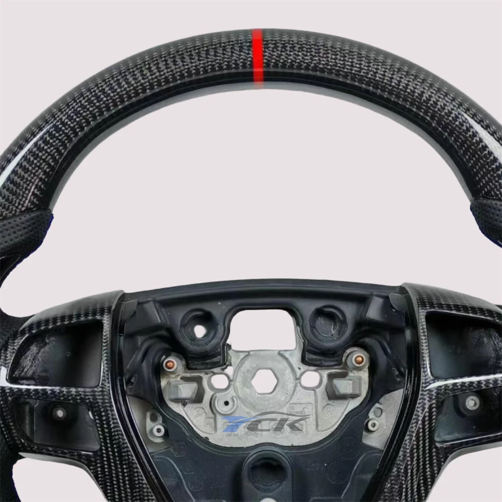 Carbon Fiber Leather Steering Wheel – Ford Ranger Raptor 2022–2024 Custom Steering Wheel Axl