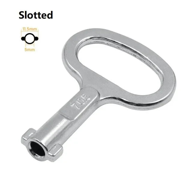 Triangle Key Wrench for Electric Cabinet & Switch Panel Lock Triangle Key Wrench Axl Slotted China Mainland