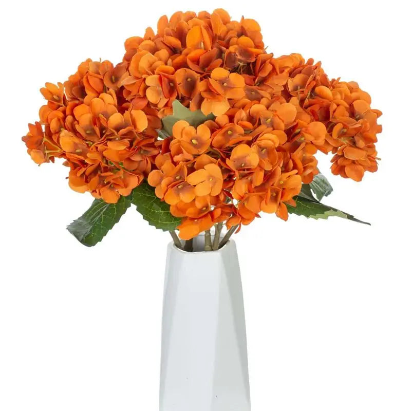 Silk Hydrangea Artificial Bouquet – Wedding & Home Décor Artificial Flower Bouquet Axl color 3 1pieces