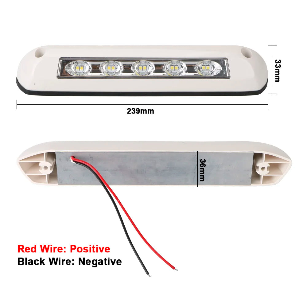 LED Awning Porch Light 12V/24V IP67 Waterproof RV Caravan Lamp LED Awning Light Axl