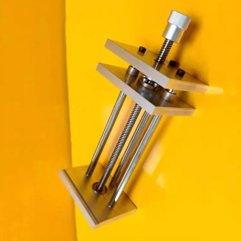 Mini Aluminum Bench Vise for PCB Soldering & Electronics Work Mini Bench Vise Axl
