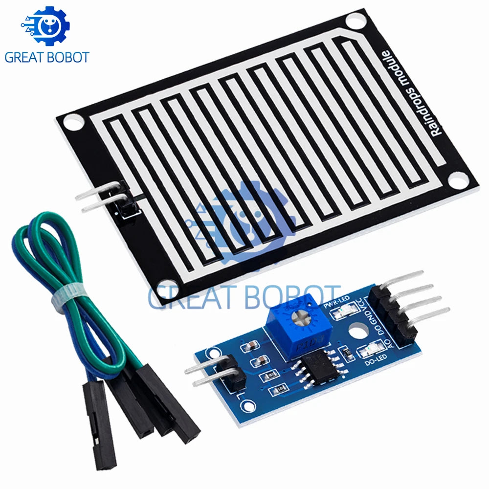 Rain & Snow Detection Sensor Module – Arduino Compatible Rain Detection Sensor Axl