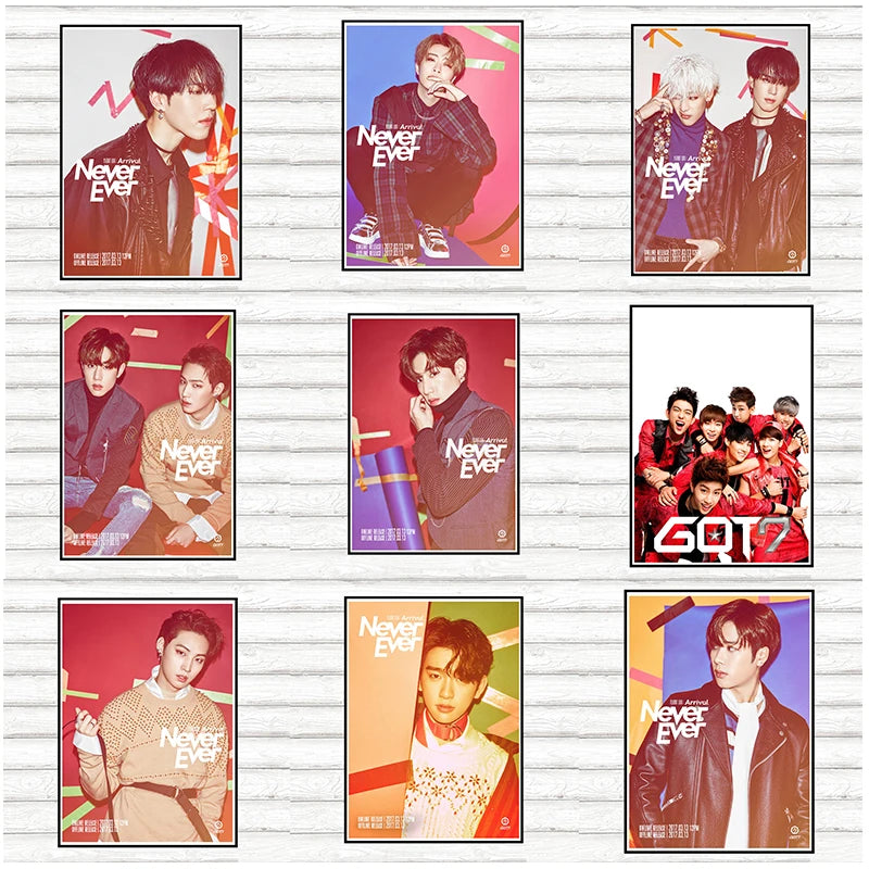 KPOP Korean Boy Group HD Poster – Fan Wall Art Room Decor Wall Art Poster Axl