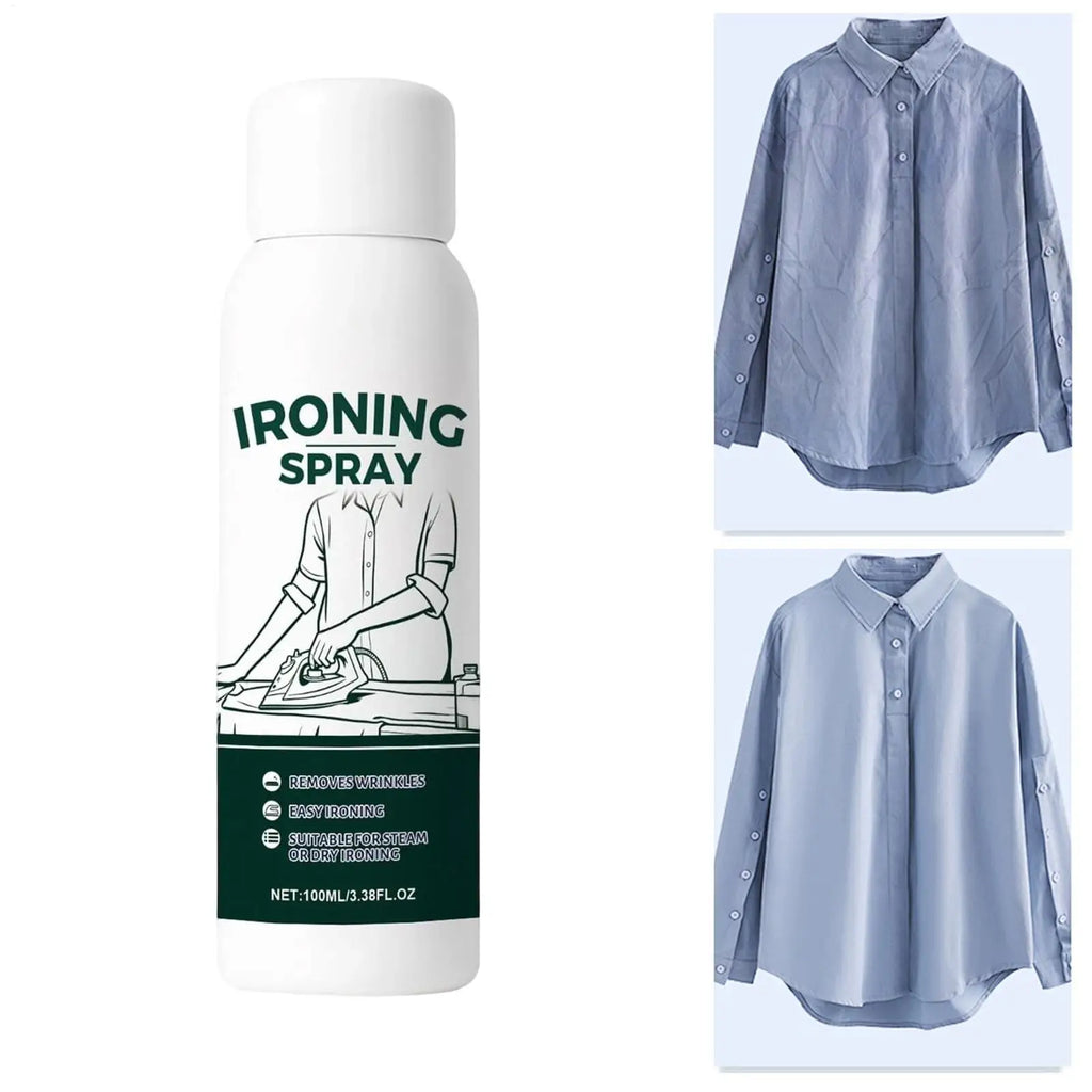 Wrinkle Release Ironing Spray – Anti-Static Fabric Softener 100ml Ironing Spray Axl