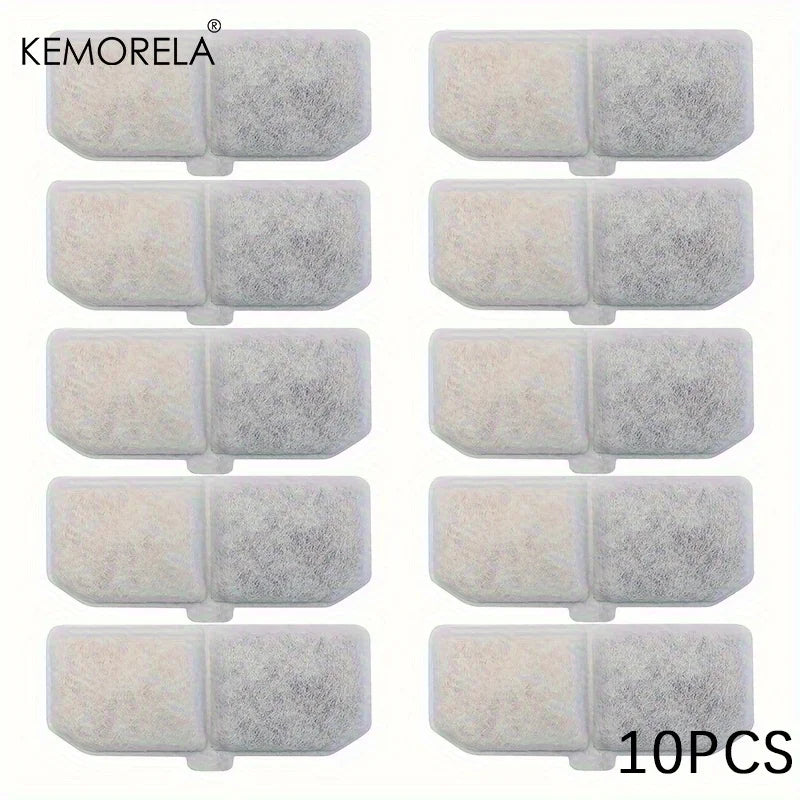 Activated Carbon Filters for Pet Water Fountain – 10/16 Pack Pet Fountain Filter Axl 10PCS