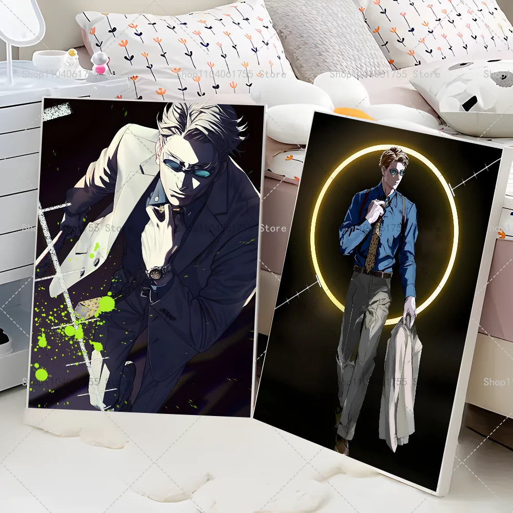 Jujutsu Kaisen Nanami Anime Poster – Waterproof Wall Sticker Art Anime Wall Poster Axl