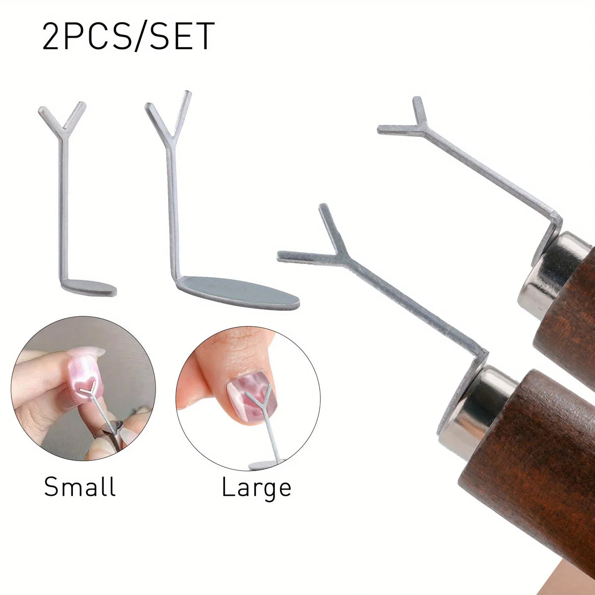 Nail Art Magnets – Heart & Cat-Eye Pattern Tool Nail Art Magnet Axl