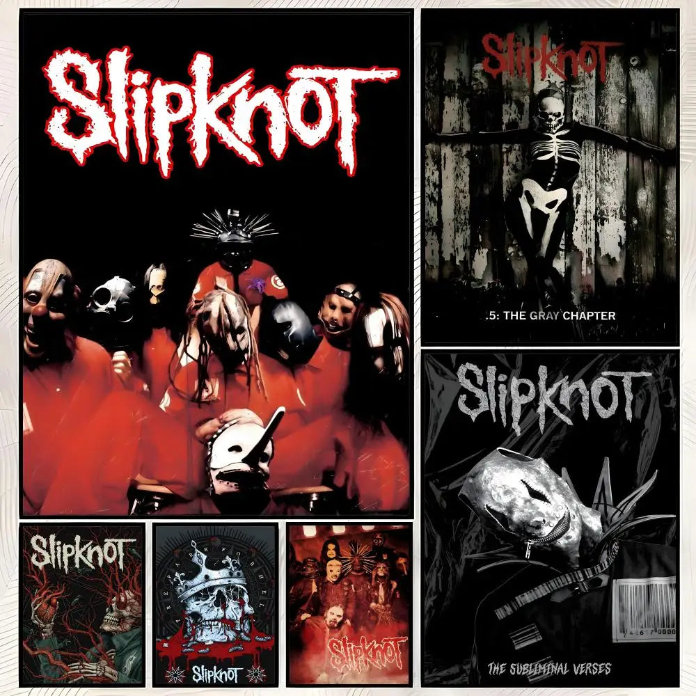 Slipknot HD PVC Self-Stick Wall Art Poster – Waterproof Decor Wall Art Poster Axl
