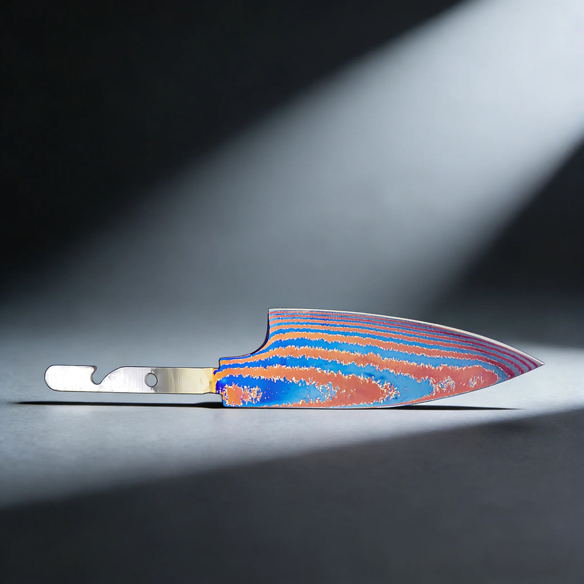 Damascus Titanium Fruit Knife Blades – DIY Replacement Set Knife Blade Set Axl