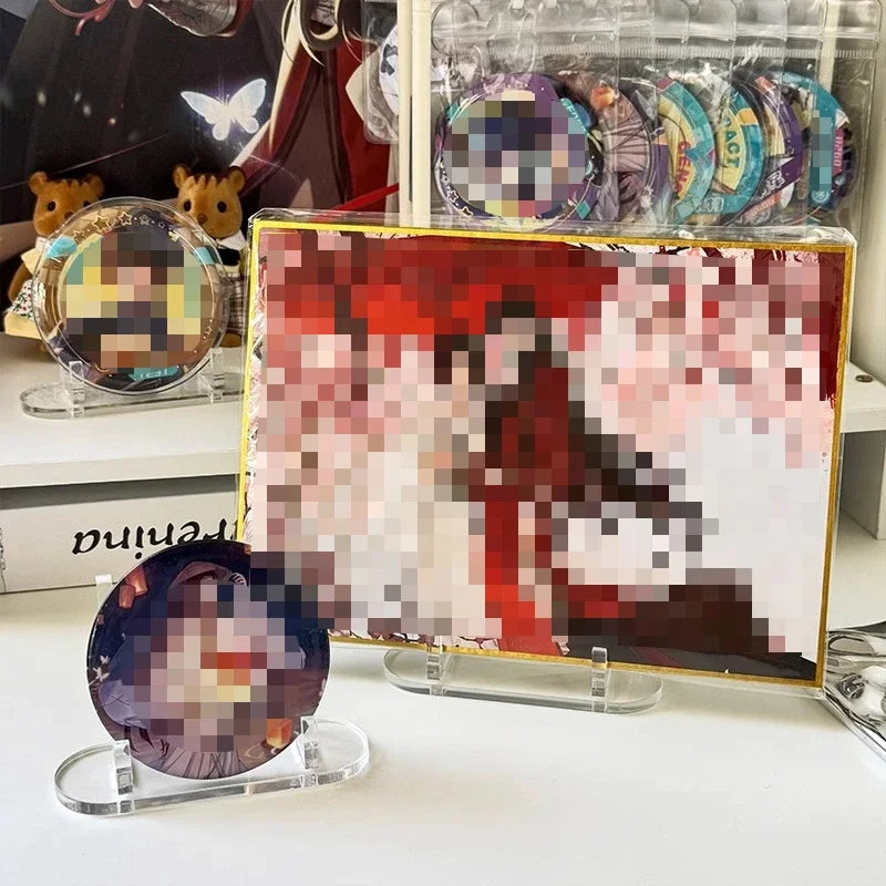 Acrylic Badge & Medal Display Stand – Desktop Card Holder Acrylic Display Stand Axl