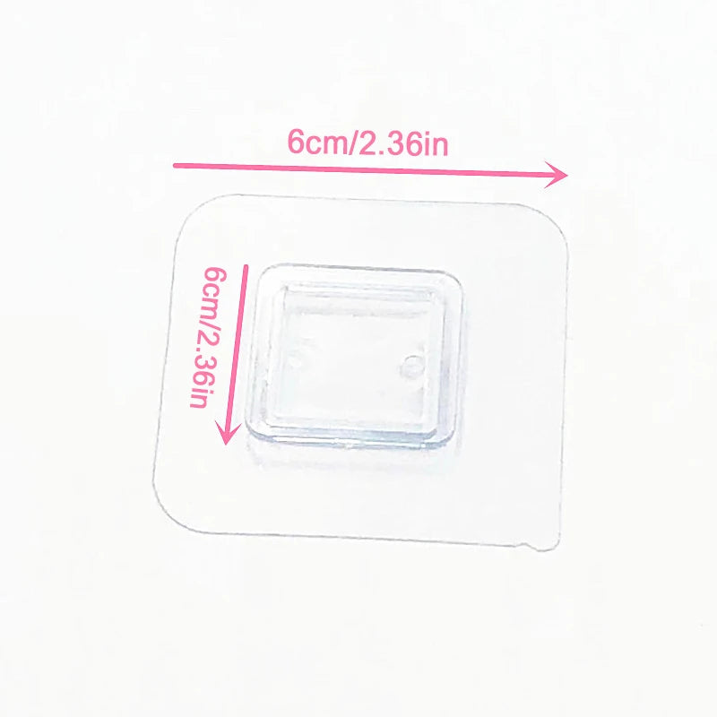 Transparent Self-Adhesive Wall Hook with Wire Shelf | No Drill Adhesive Wall Hook Axl